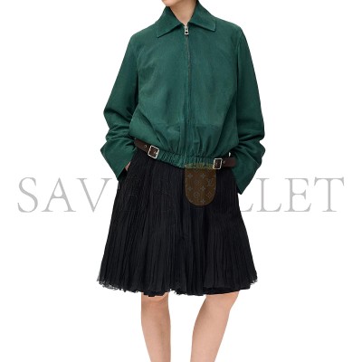 LOEWE BELTED JACKET IN SUEDE GOATSKIN S540Y34L58